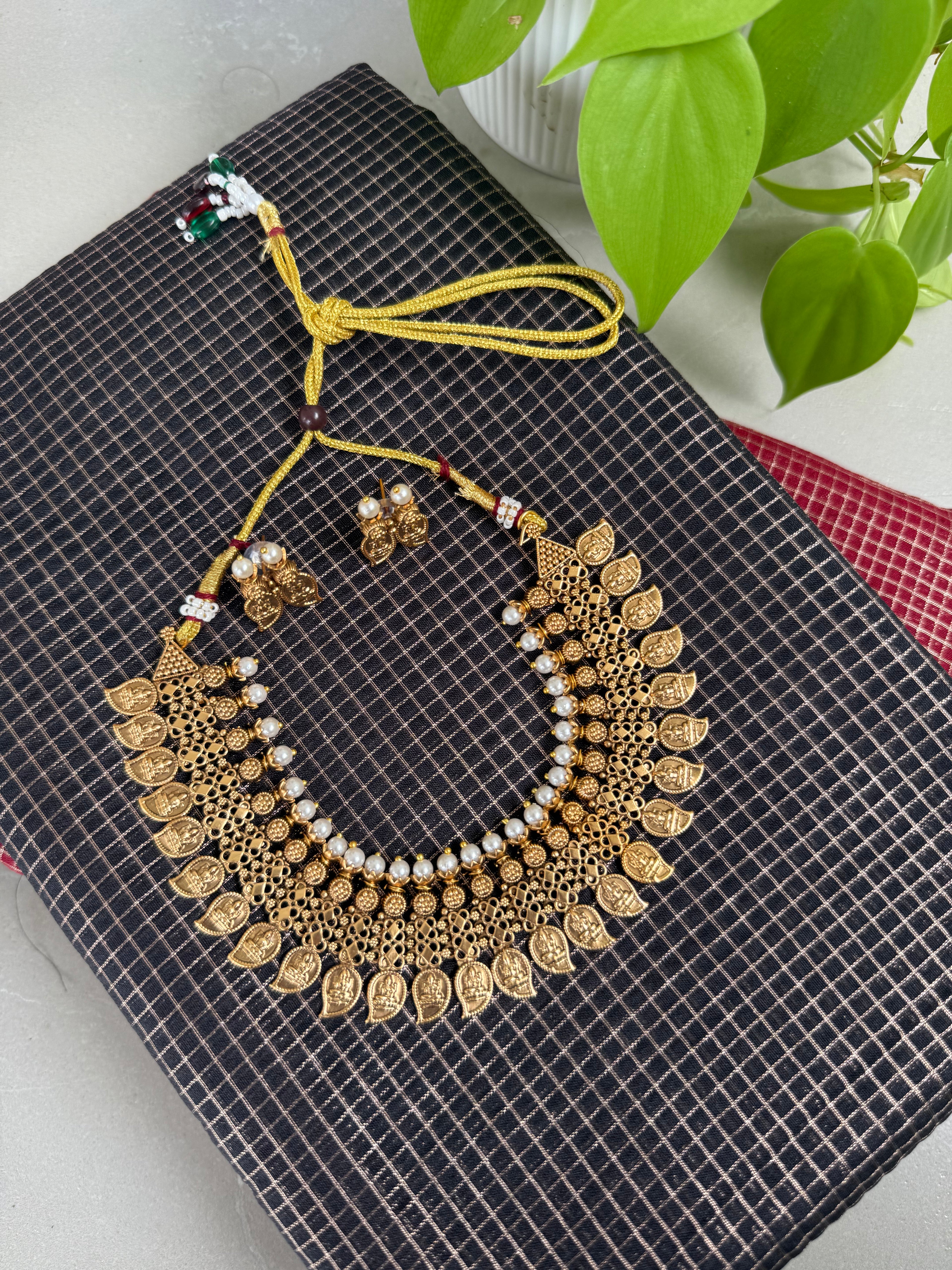 Gold Plated Necklace Set