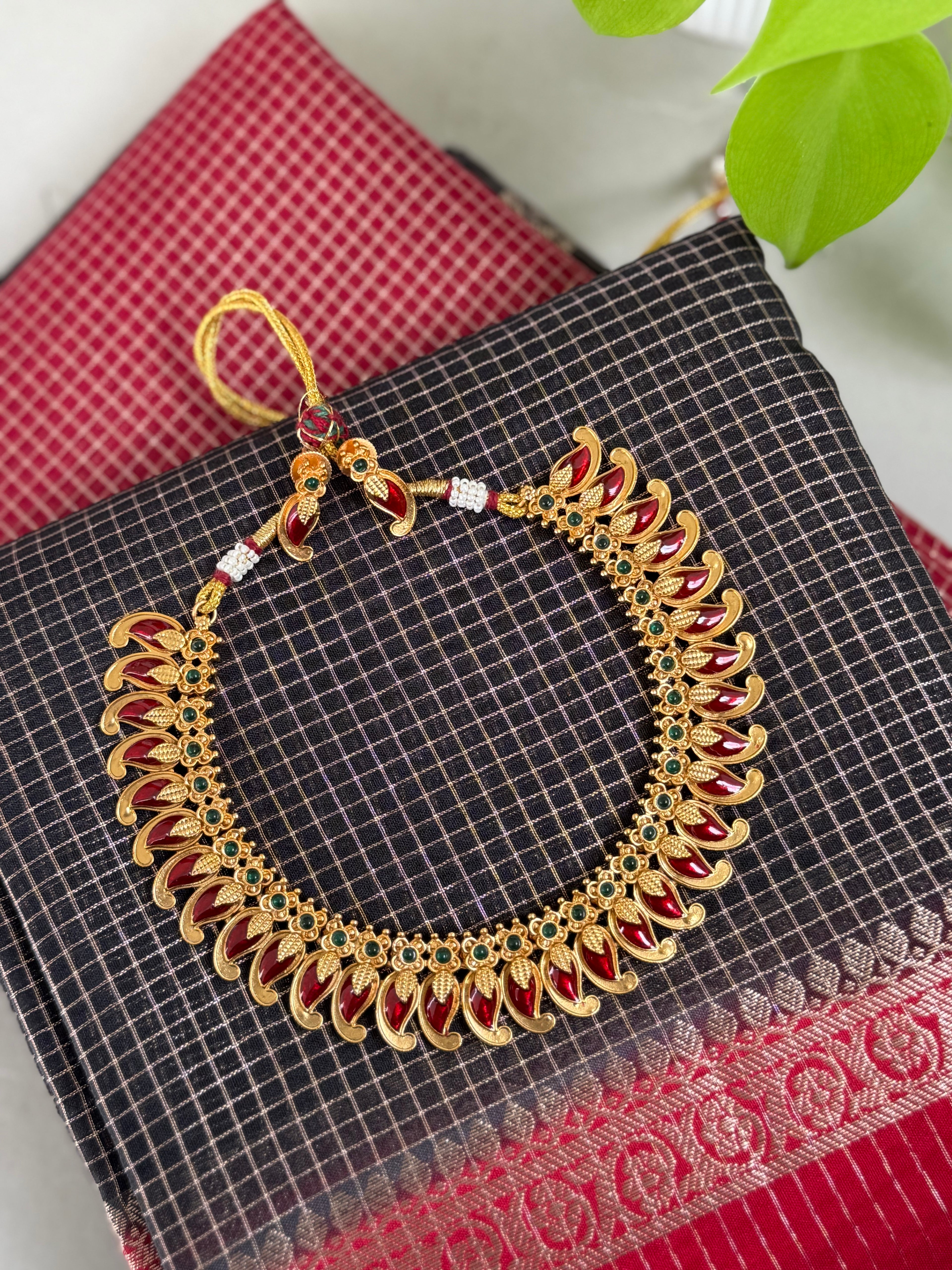 Gold Plated Necklace Earrings Set Keri Design