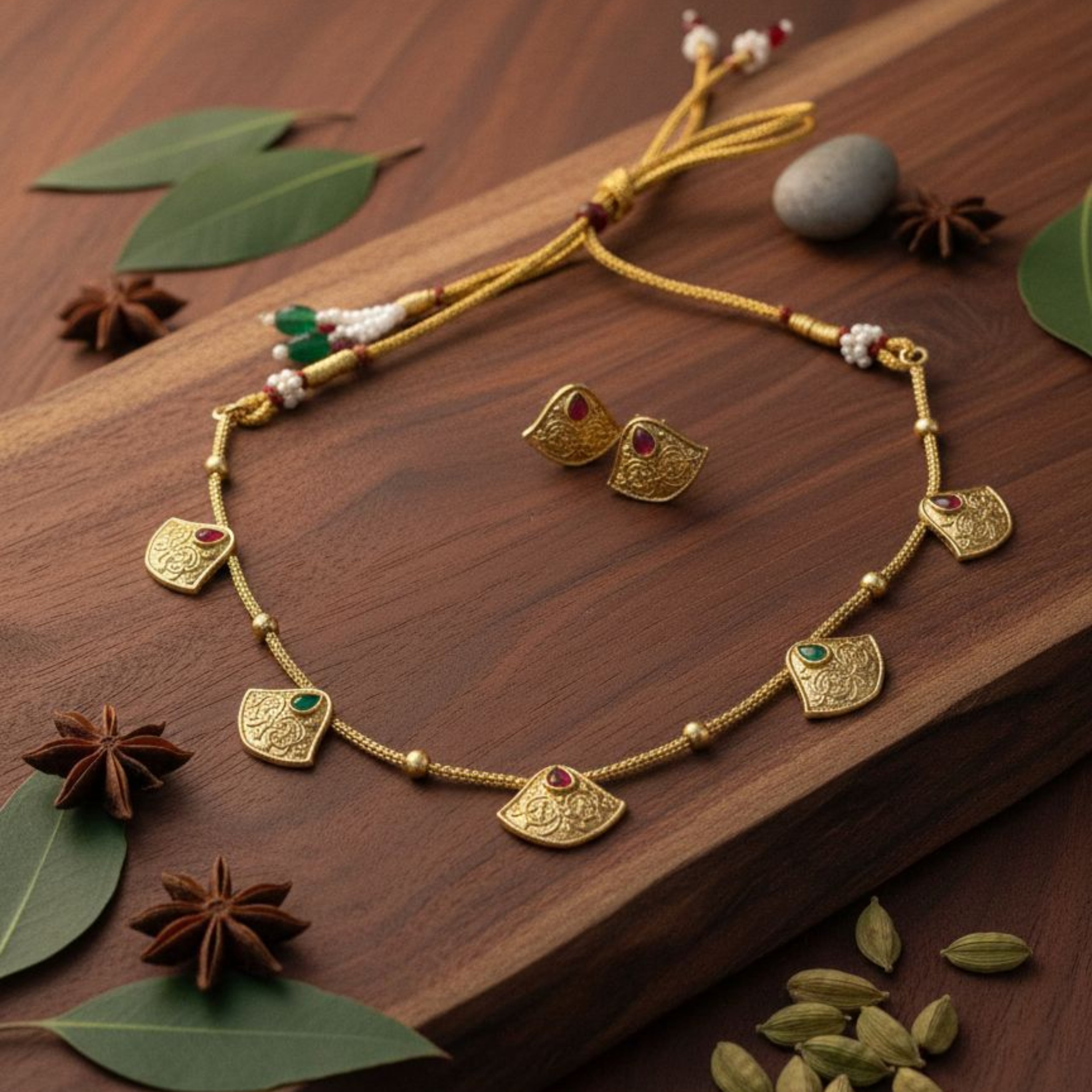 Antique Necklace Set