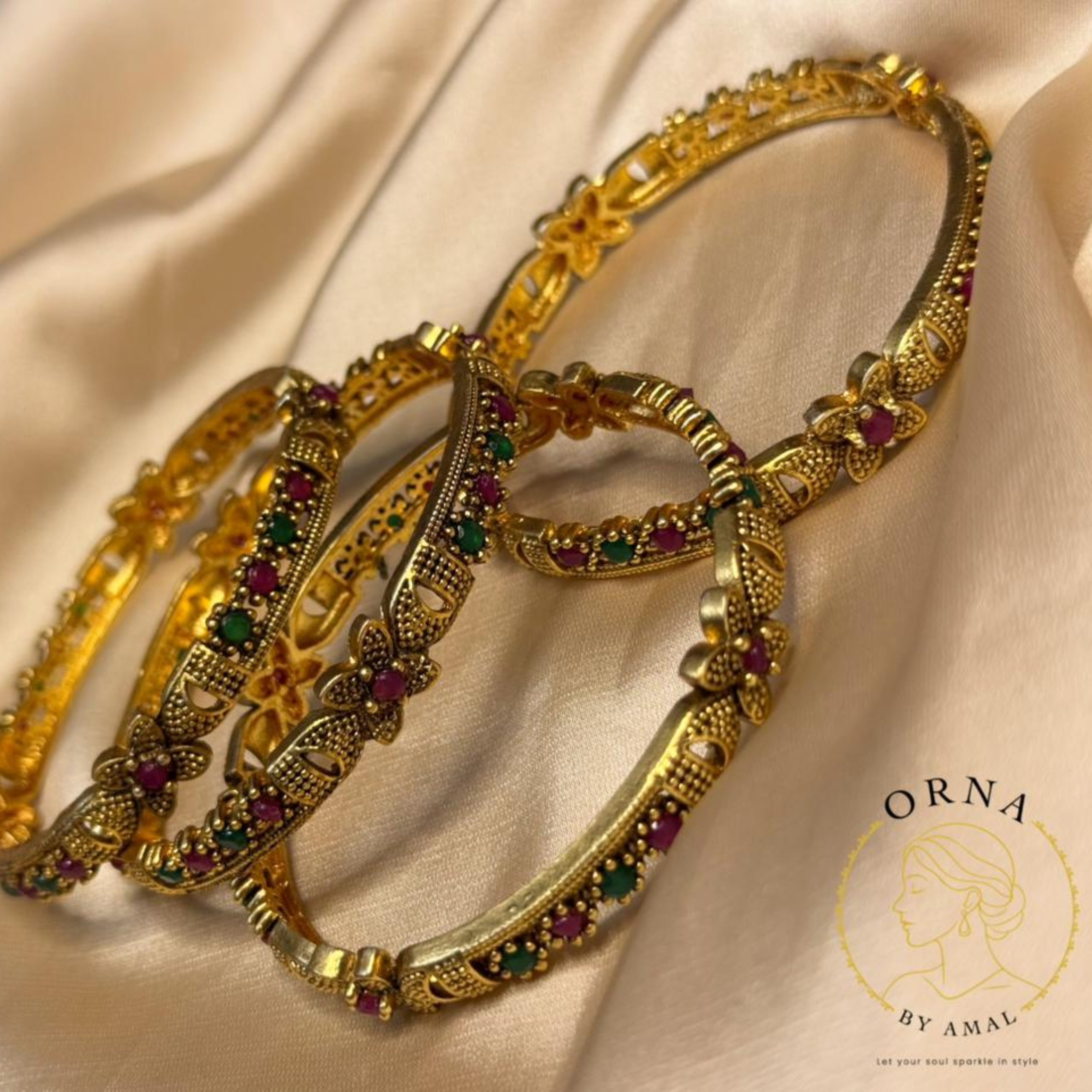 Traditional Gold Plated Bangles